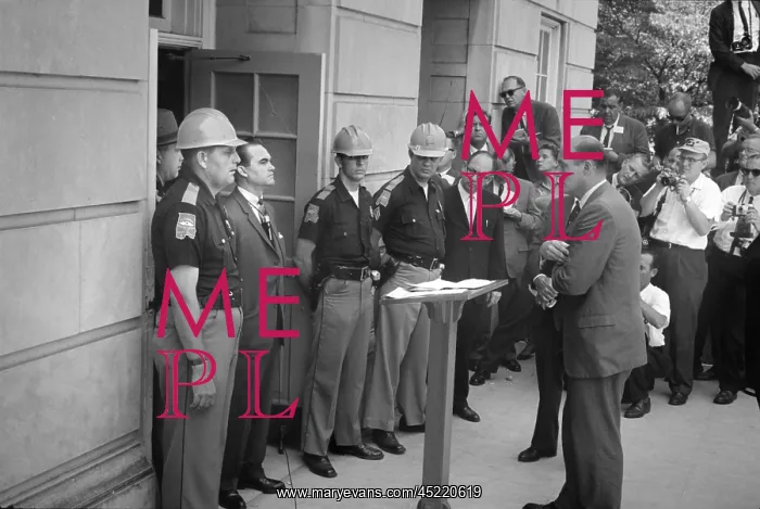 : Civil rights, Governor George Wallace (third ? : Civil rights, Governor George Wallace (third ?