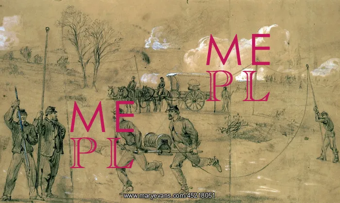: The Civil War. The Army telegraph - setting ? : The Civil War. The Army telegraph - setting ?