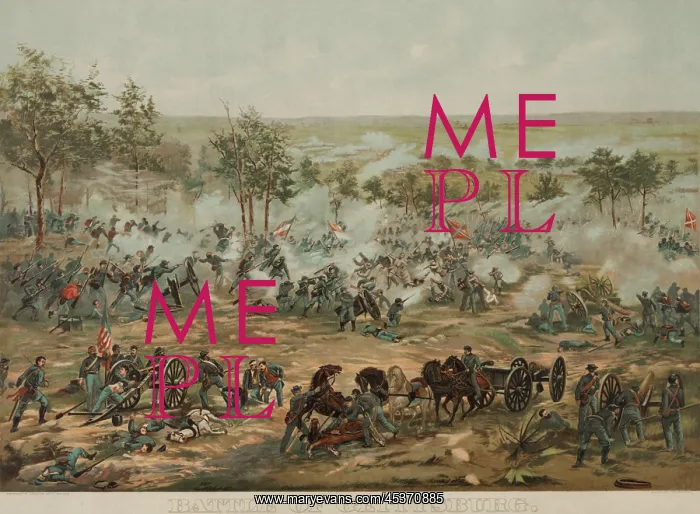 : US Civil War. Battle of Gettysburg, July 3 : US Civil War. Battle of Gettysburg, July 3