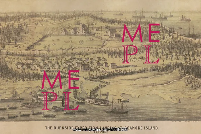 : US Civil War, Burnside expedition landed at : US Civil War, Burnside expedition landed at