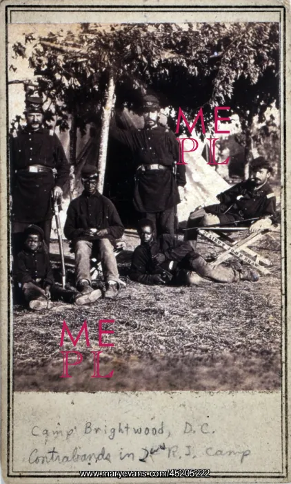 : Civil War. Capt. B.S. Brown (left); Lt. ? : Civil War. Capt. B.S. Brown (left); Lt. ?