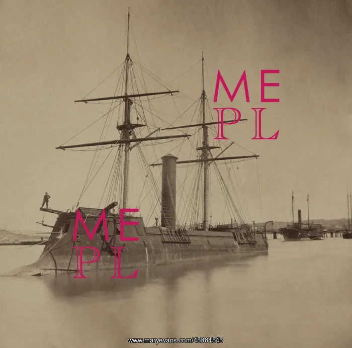 : US Civil War. CSS Stonewall, a French built : US Civil War. CSS Stonewall, a French built