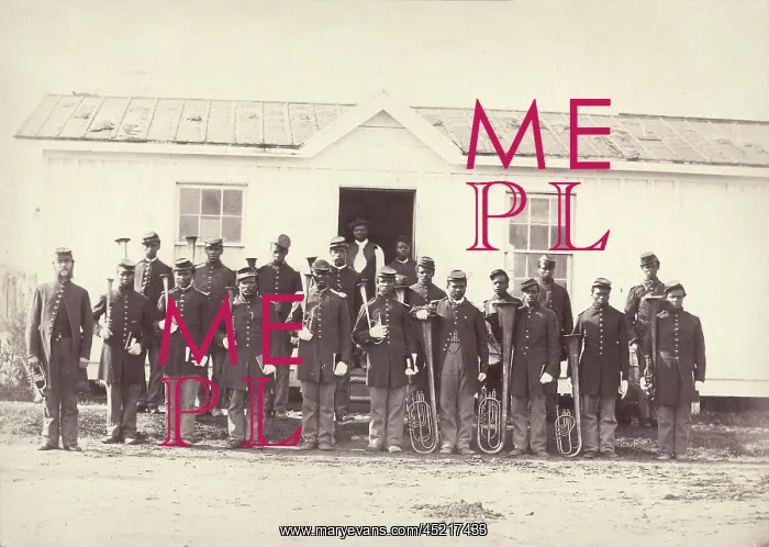 : The Civil War, group of 21 African American ? : The Civil War, group of 21 African American ?