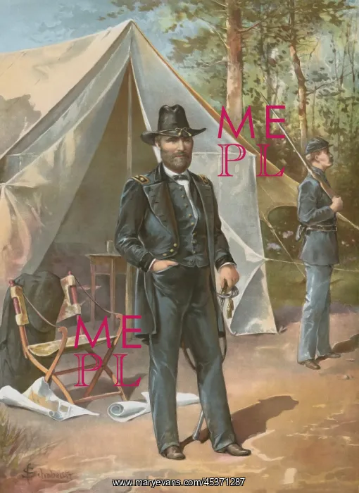 : US Civil War. Major General Ulysses S. Grant : US Civil War. Major General Ulysses S. Grant