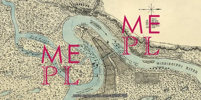 : Civil War map and plan of the canal, fortifications : Civil War map and plan of the canal, fortifications