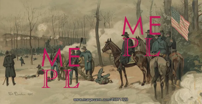 : US Civil War. Memorial poster, Grant from : US Civil War. Memorial poster, Grant from