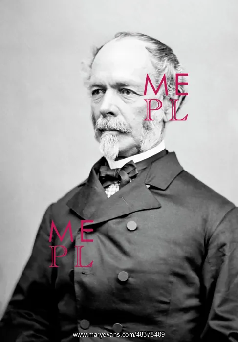 : Civil War portrait of Confederate General Joseph E. Johnston : Civil War portrait of Confederate General Joseph E. Johnston