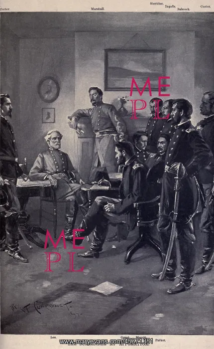 : US Civil War. Surrender at Appomattox. Conjectural : US Civil War. Surrender at Appomattox. Conjectural