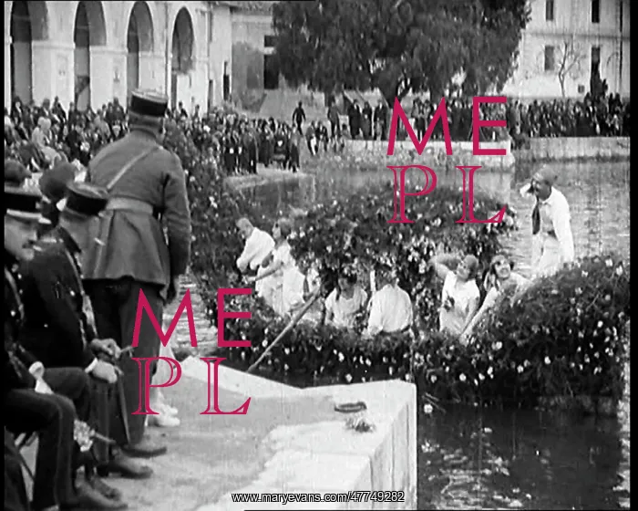 : Civilians on the Margin of a River Throwing : Civilians on the Margin of a River Throwing