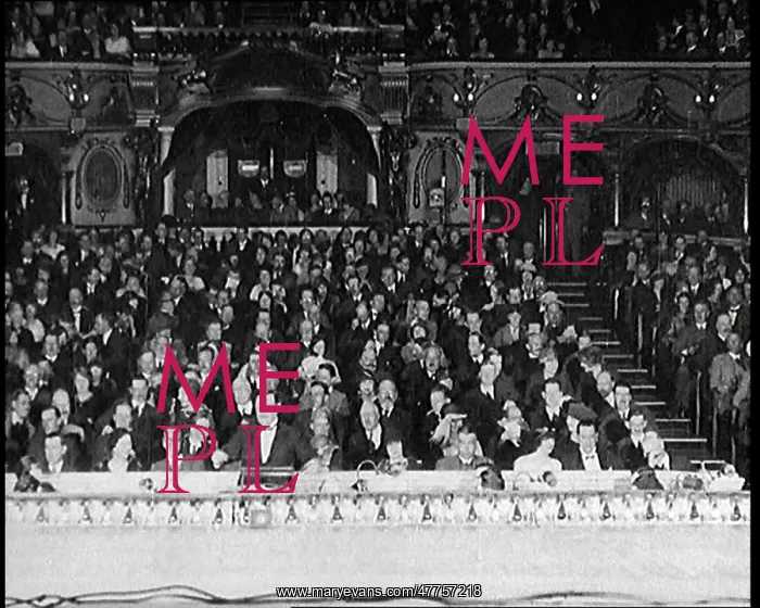 : Civilians Seated Waiting For A Play To Begin : Civilians Seated Waiting For A Play To Begin