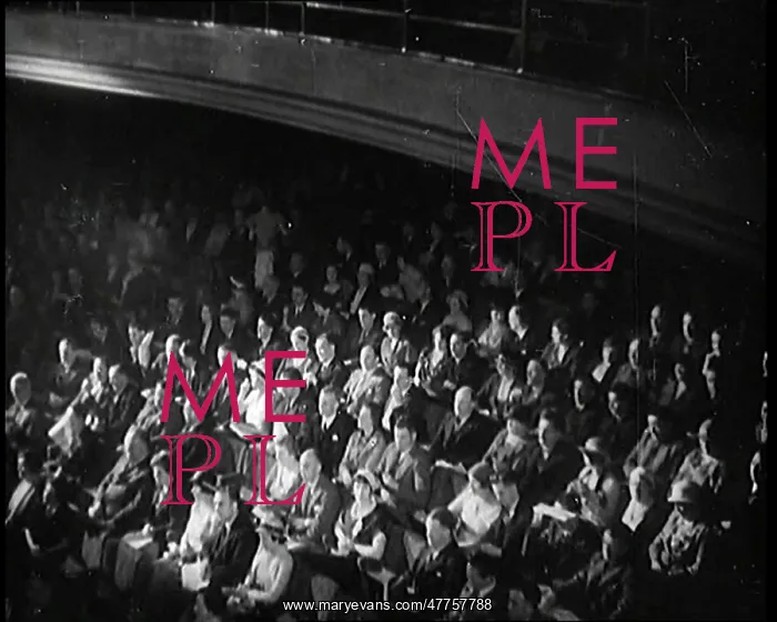 : Civilians Seated Waiting For A Play To Begin : Civilians Seated Waiting For A Play To Begin