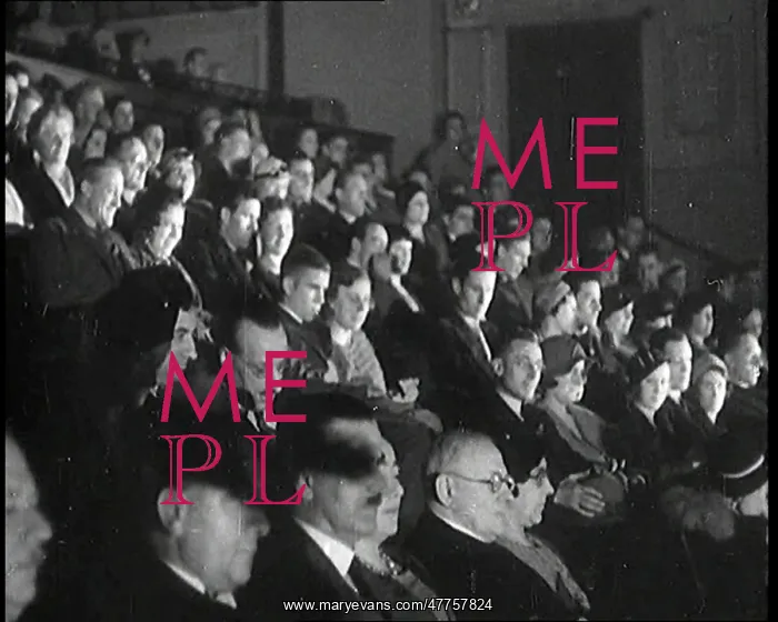 : Civilians Seated Waiting For A Play To Begin : Civilians Seated Waiting For A Play To Begin