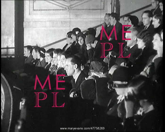 : Civilians Seated Waiting For A Play To Begin : Civilians Seated Waiting For A Play To Begin