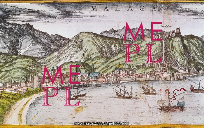  : Civitatis Orbis Terrarum. Malaga
