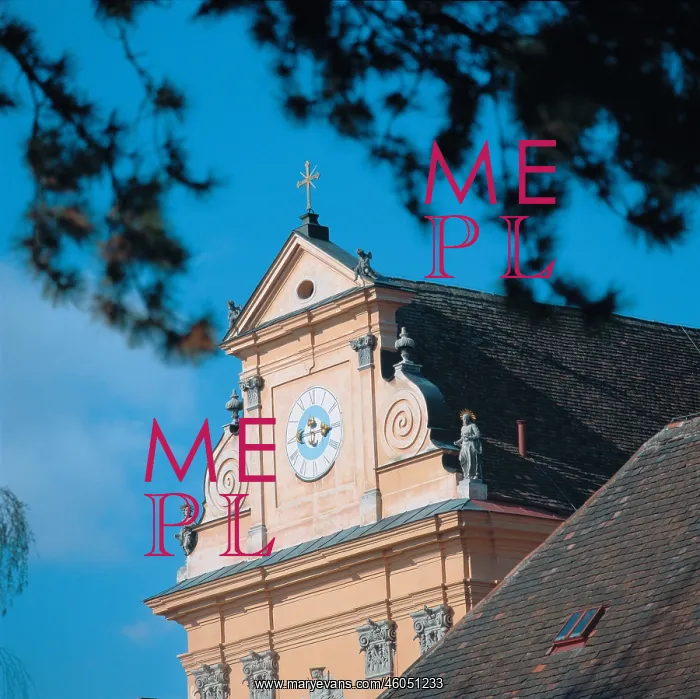 : Cladding of the minster Mauerbach, Lower Austria : Cladding of the minster Mauerbach, Lower Austria
