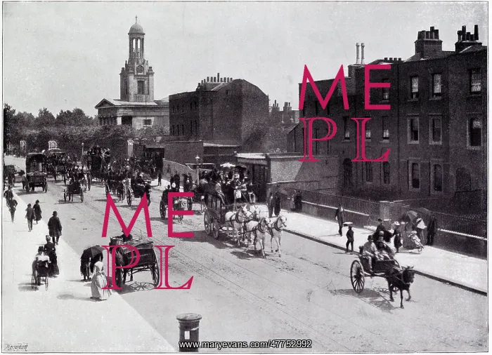 : Clapham Road, London 1896 : Clapham Road, London 1896