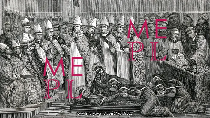 : CLARE OF ASSISI DIES : CLARE OF ASSISI DIES