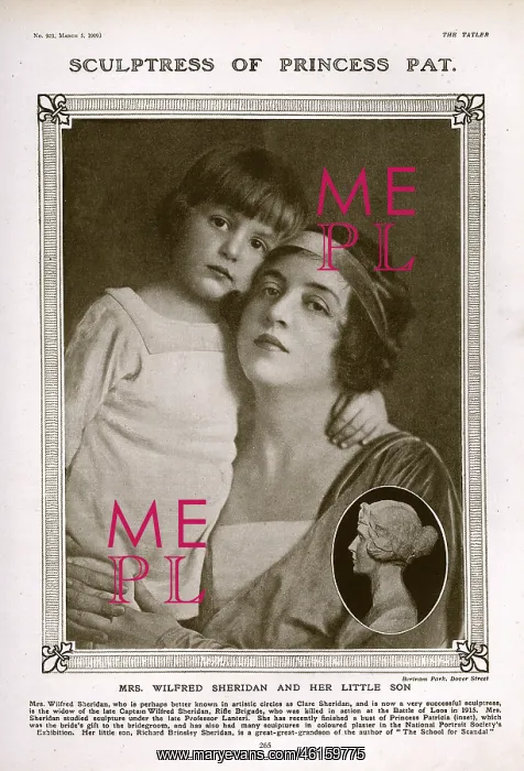 : Clare Sheridan and son : Clare Sheridan and son
