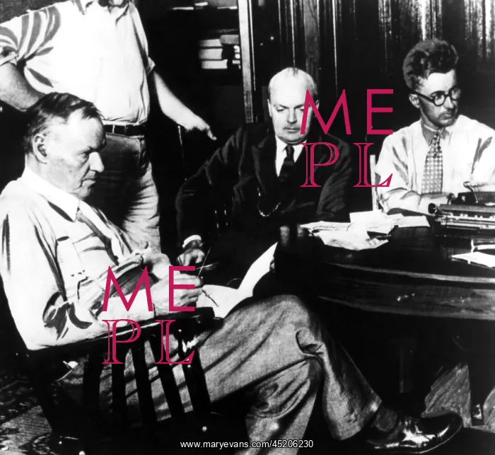 : Clarence Darrow, Dudley Field Malone and ? : Clarence Darrow, Dudley Field Malone and ?