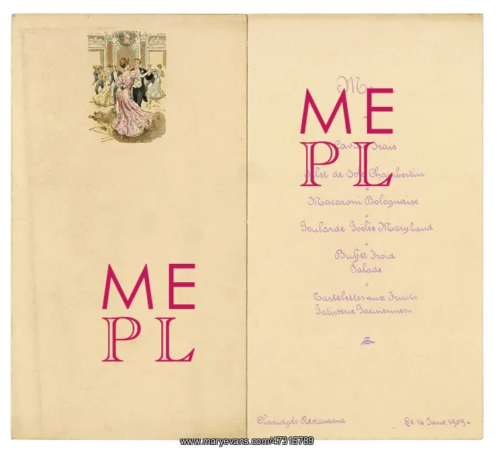 : CLARIDGES HOTEL MENU : CLARIDGES HOTEL MENU