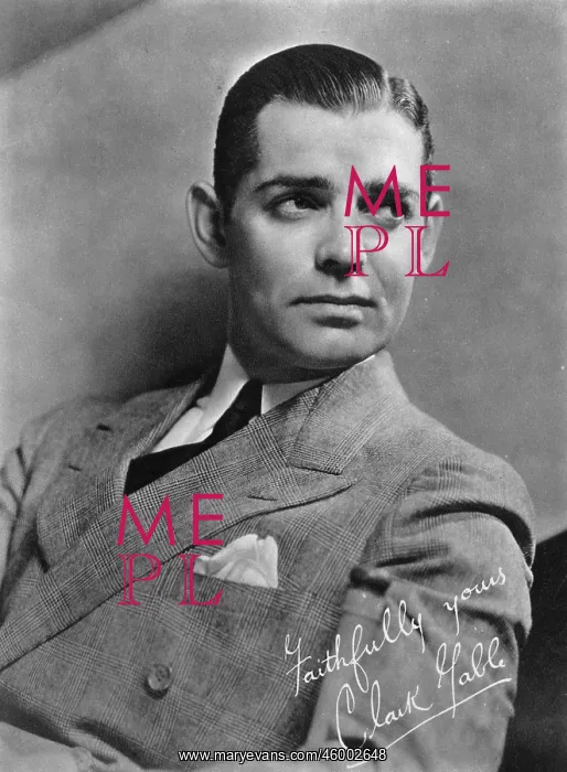  : Clark Gable