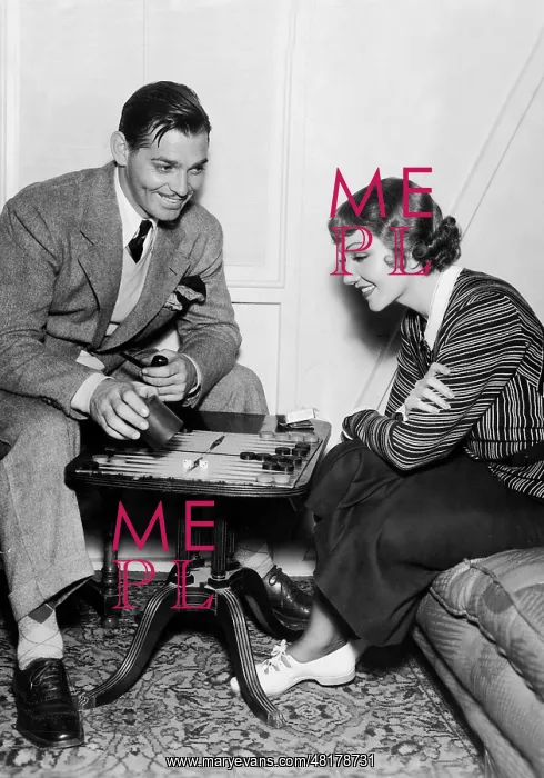 : Clark Gable and Claudette Colbert : Clark Gable and Claudette Colbert