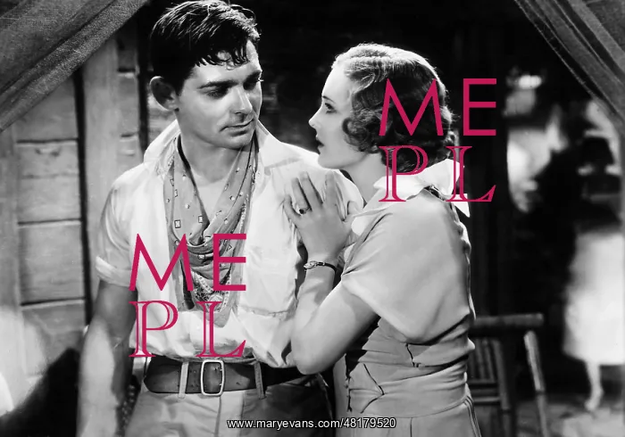 : Clark Gable in Red Dust, 1932 : Clark Gable in Red Dust, 1932