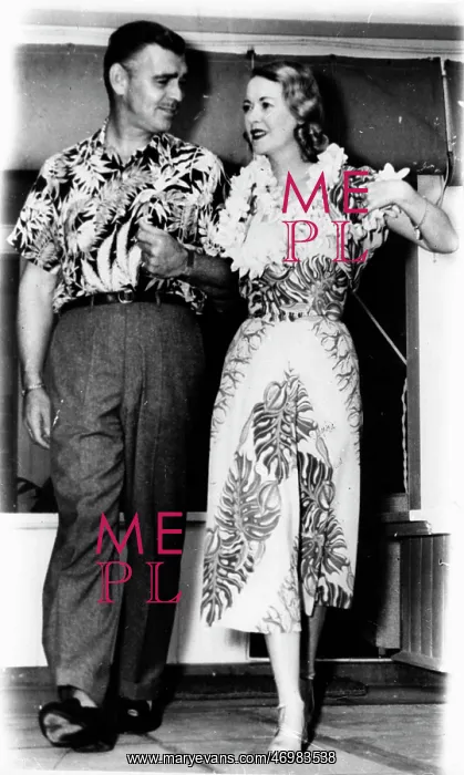 : Clark Gable and Sylvia Ashley on holiday : Clark Gable and Sylvia Ashley on holiday