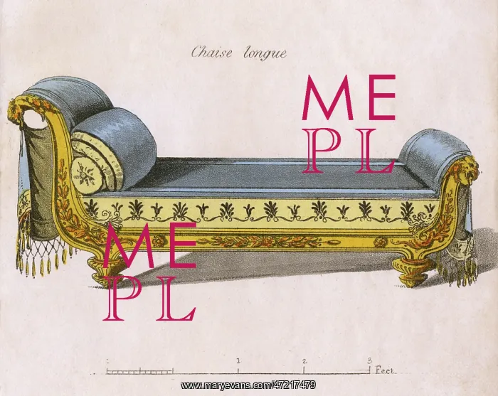  : CLASSICAL CHAISE LONGUE