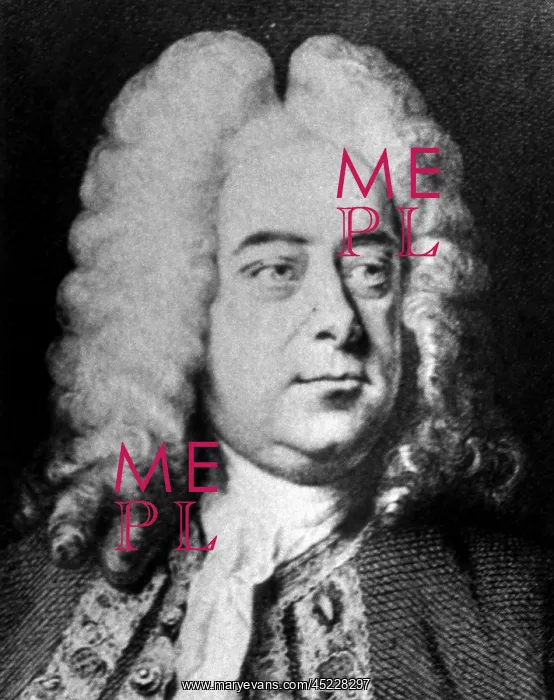 : Classical composer George Frideric Handel.(1685-1759). ? : Classical composer George Frideric Handel.(1685-1759). ?