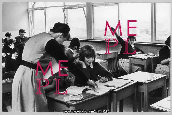 : CLASSROOM SCENE 1964 : CLASSROOM SCENE 1964