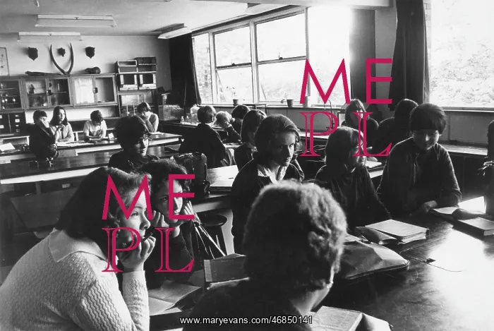: CLASSROOM SCENE 1965 : CLASSROOM SCENE 1965
