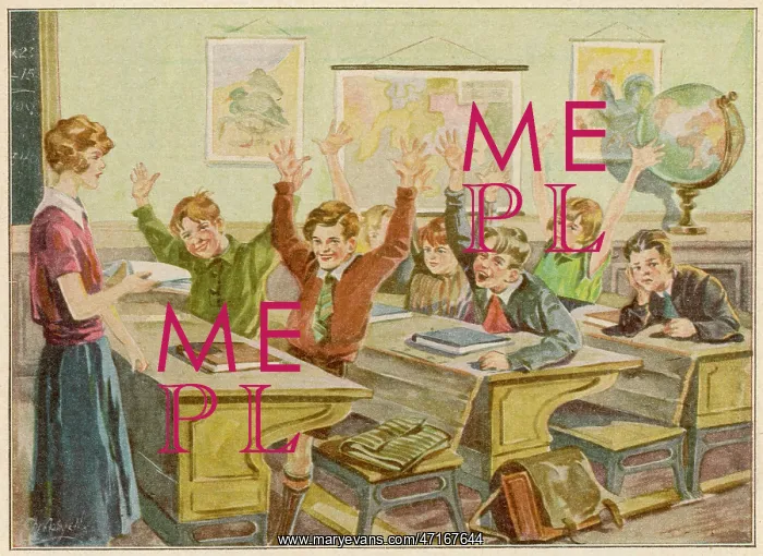 : Classroom scene : Classroom scene