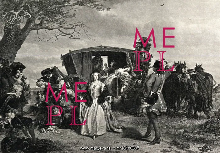 : Claude Duval, after a painting by William Powell Frith : Claude Duval, after a painting by William Powell Frith