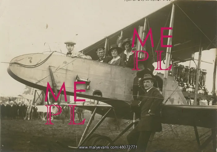 : Claude Grahame-White in the front of his Grahame-White : Claude Grahame-White in the front of his Grahame-White