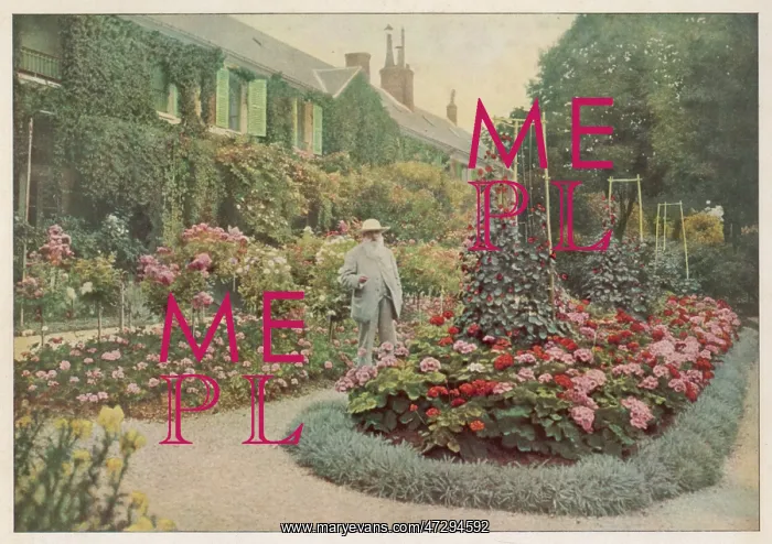 : Claude Monet garden at Giverny : Claude Monet garden at Giverny