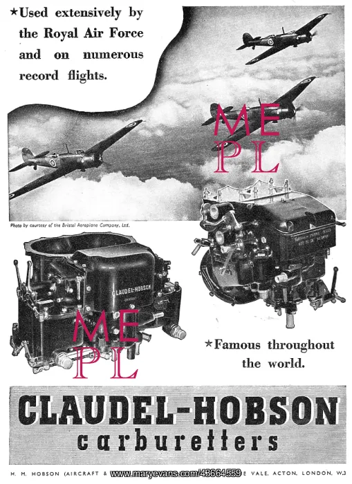 : Claudel Hobson Carburetters : Claudel Hobson Carburetters