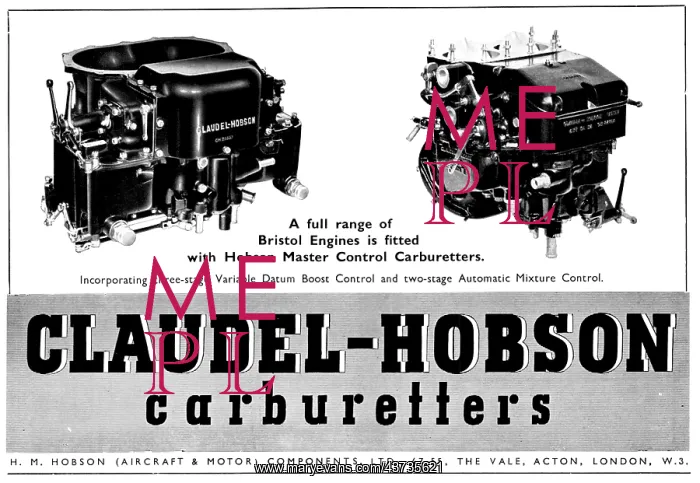 : Claudel-Hobson Carburetters : Claudel-Hobson Carburetters