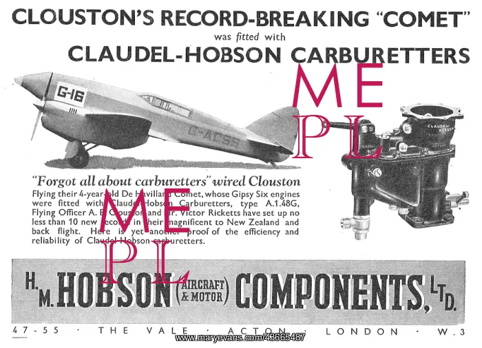 : Claudel-Hobson Carburetters Used : Claudel-Hobson Carburetters Used
