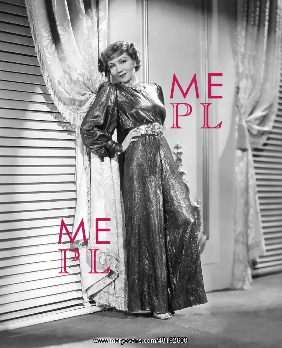 : Claudette Colbert, 1937 : Claudette Colbert, 1937