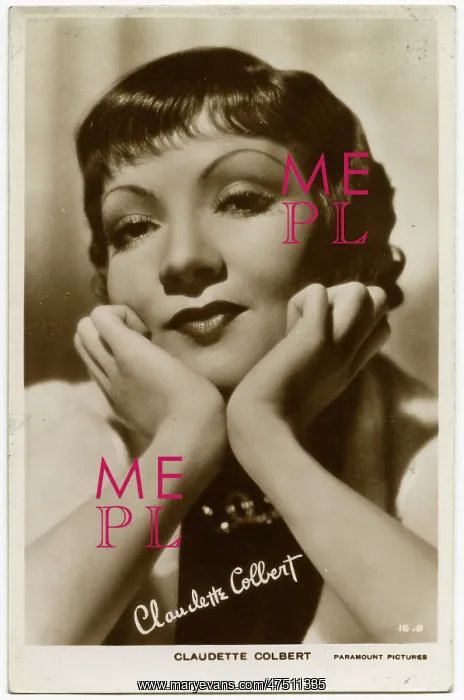  : Claudette Colbert