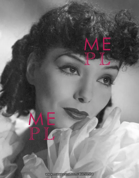 : Claudette Colbert, actress : Claudette Colbert, actress
