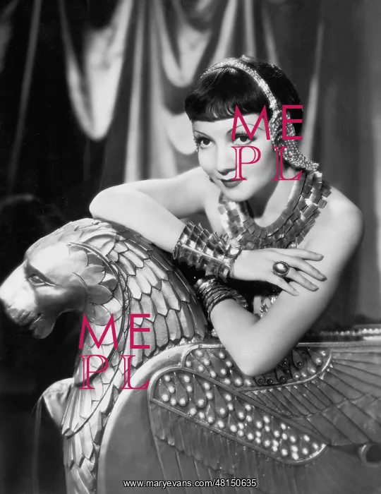  : Claudette Colbert in Cleopatra, 1934