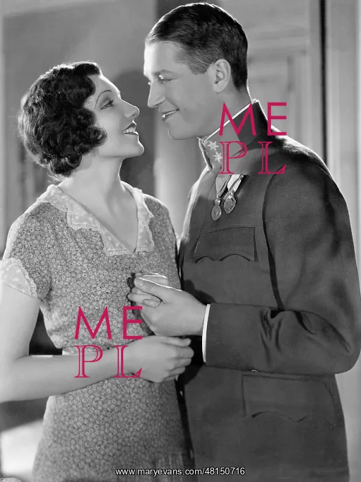: Claudette Colbert and Maurice Chevalier in The Smiling Lieu : Claudette Colbert and Maurice Chevalier in The Smiling Lieu