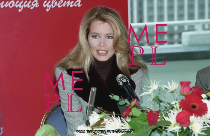 : Claudia Schiffer visits Russia : Claudia Schiffer visits Russia