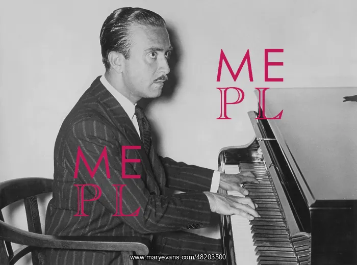 : Claudio Arrau at the piano, 1936 : Claudio Arrau at the piano, 1936
