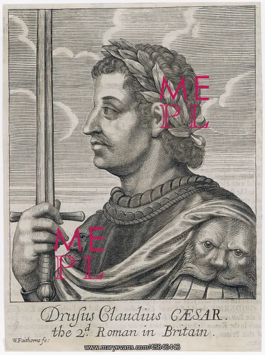 : CLAUDIUS I (FAITHORNE)