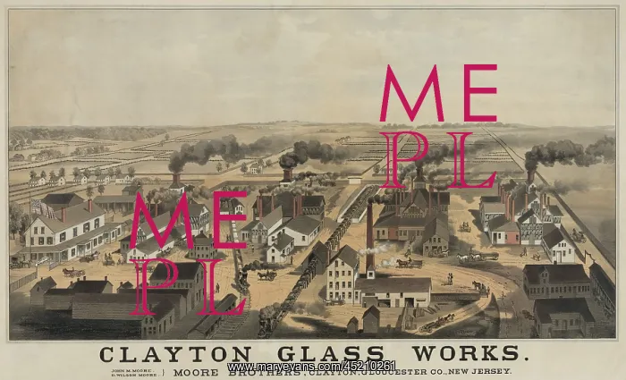 : Clayton Glass Works was one of the largest ? : Clayton Glass Works was one of the largest ?