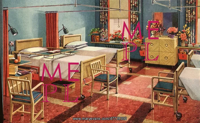 : Clean Hospital Room : Clean Hospital Room