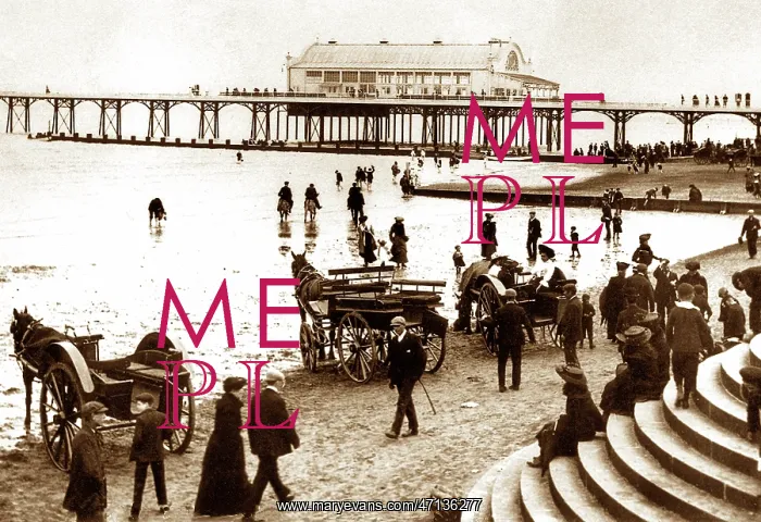  : Cleethorpes Pier and Beach early 1900s
